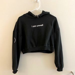 Call Her Daddy crop sweatshirt